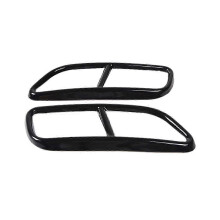 (As show, One size) compatible with Volvo S60 Car Exhaust Decorative Cover Exhaust Pipe Cover