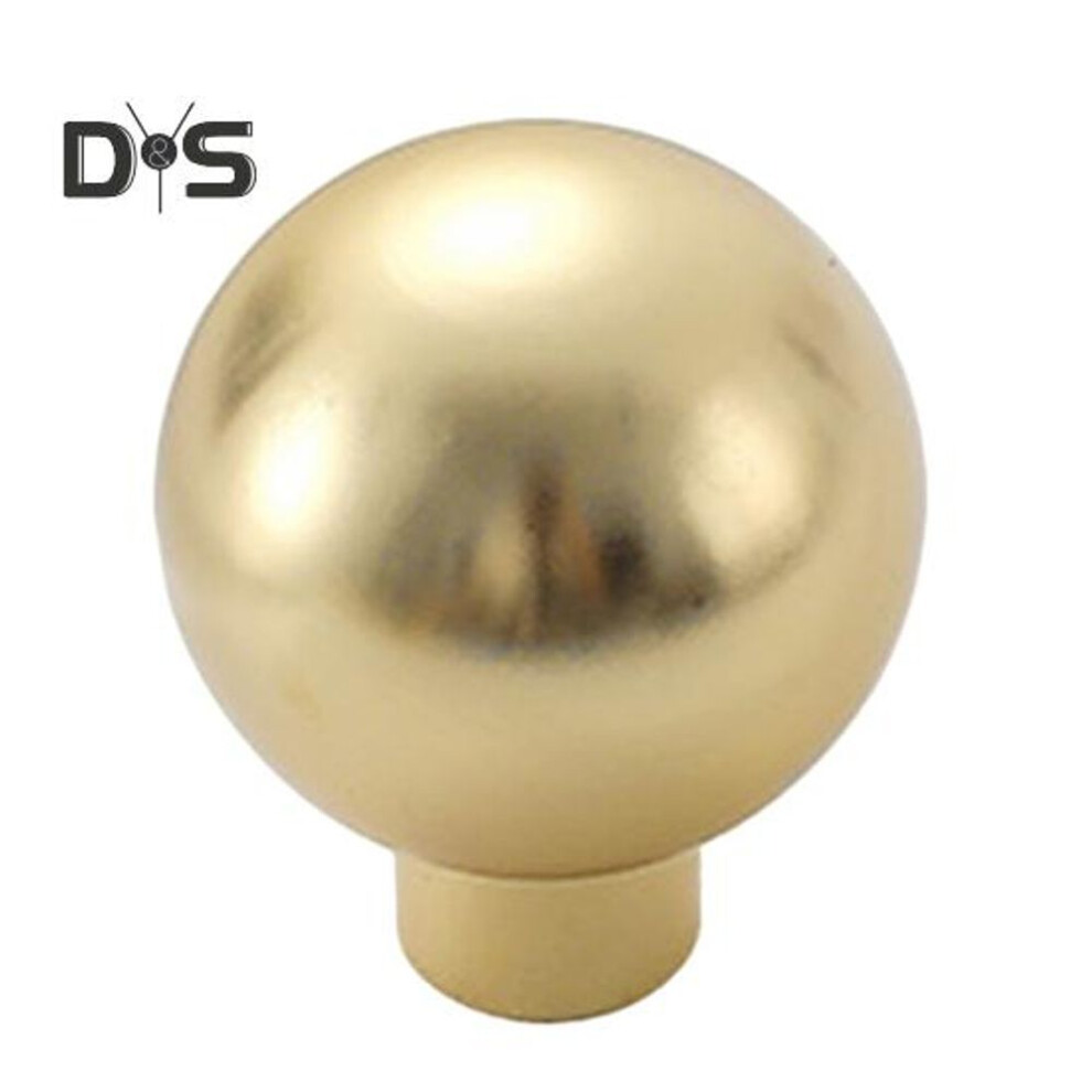 (as the picture, 9) Round Gold Knobs Single Hole Cabinet Drawer Pulls Aluminum Furniture Hardware Handle For Cupboard Wardrobe Vanity Closet Door