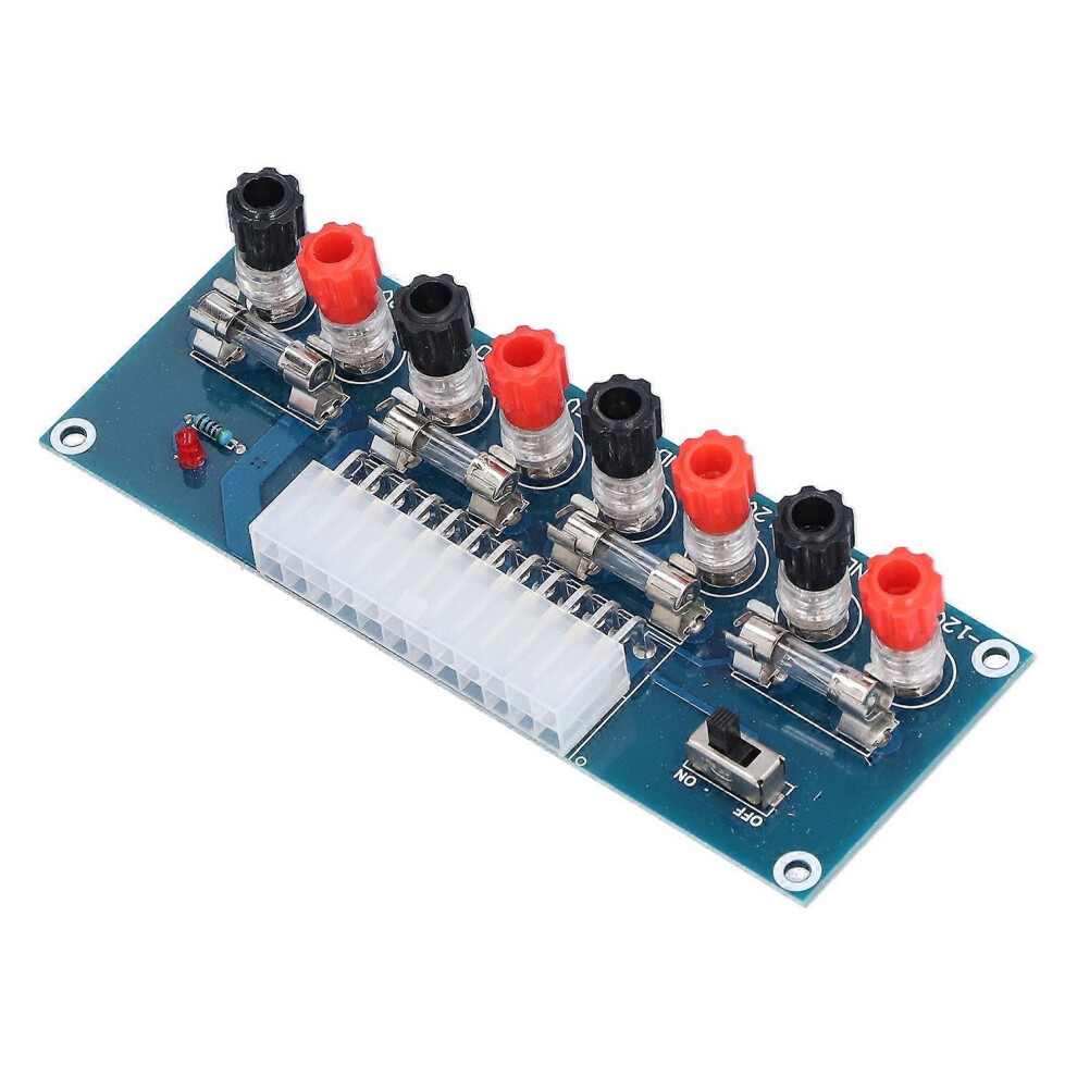 (As Show, One Size) Atx Power Board Copper Clad Laminate 4 Outputs 24 Pins Computer Power Supply Module 6909775572993