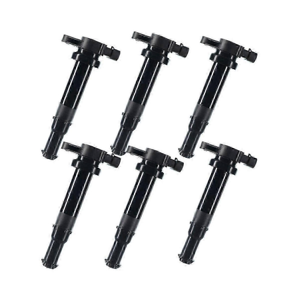 (As Show, One Size) 6Pcs Ignition Coils Pack Compatible With 2006 07-09 27301-3E100 4909775653434