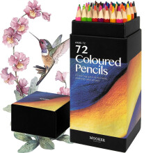 (As show, One size) 72 Colored Pencils, Coloring Pencils, Soft Core Color Pencils Sketching Drawing Pencils Set