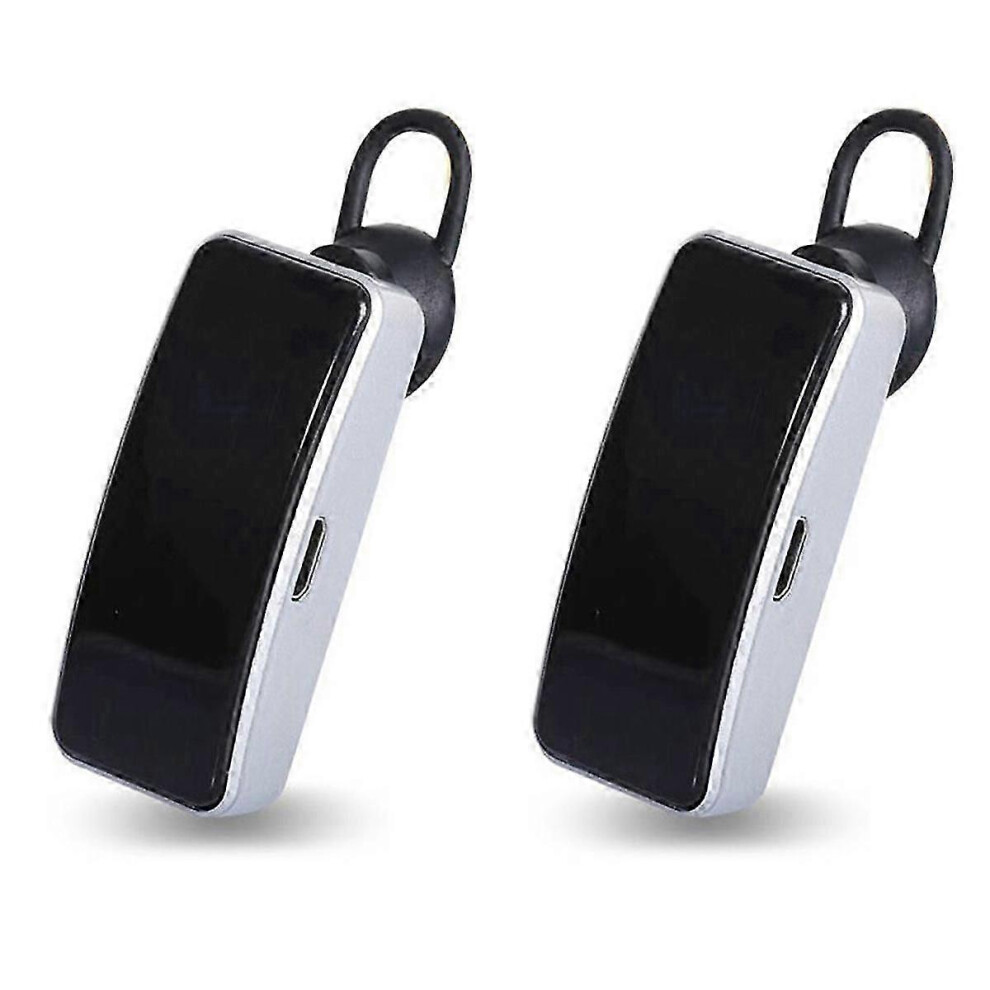 Photos - Radio / Clock Kikidex  Walkie Talkie Headset Ear Hanging Mini Walkie Talkie Portable Walkie Talkie Bluetooth Headset compatible (As show, One size)