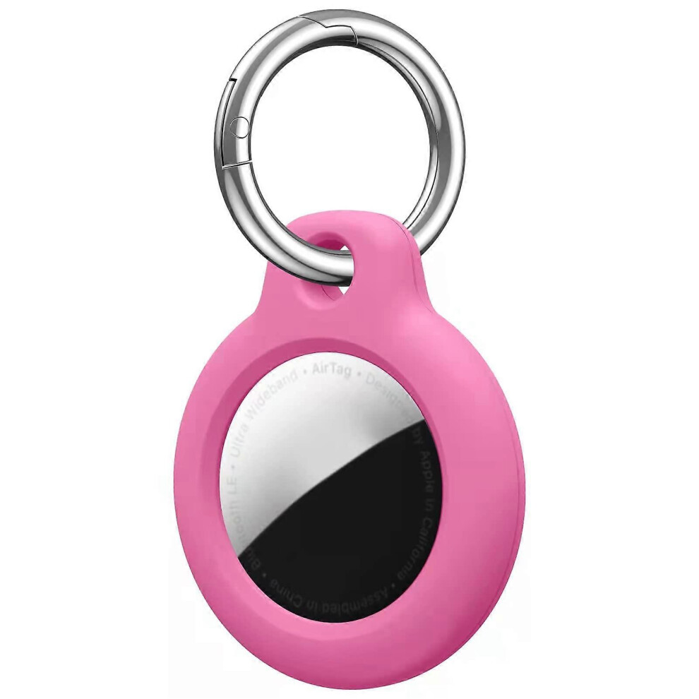 (As Show, One Size) Air Tags Keyring Compatible With Apple Airtag Case,Air Tag Airtags Holder Keychain, For Airtags Holder Airtag Cover,Pets Collar,Fo 4909775511376