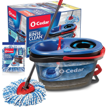 O-Cedar RinseClean Spin Mop Clean Water Cleaning System