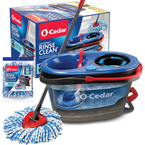 O-Cedar RinseClean Spin Mop  Clean Water Cleaning System