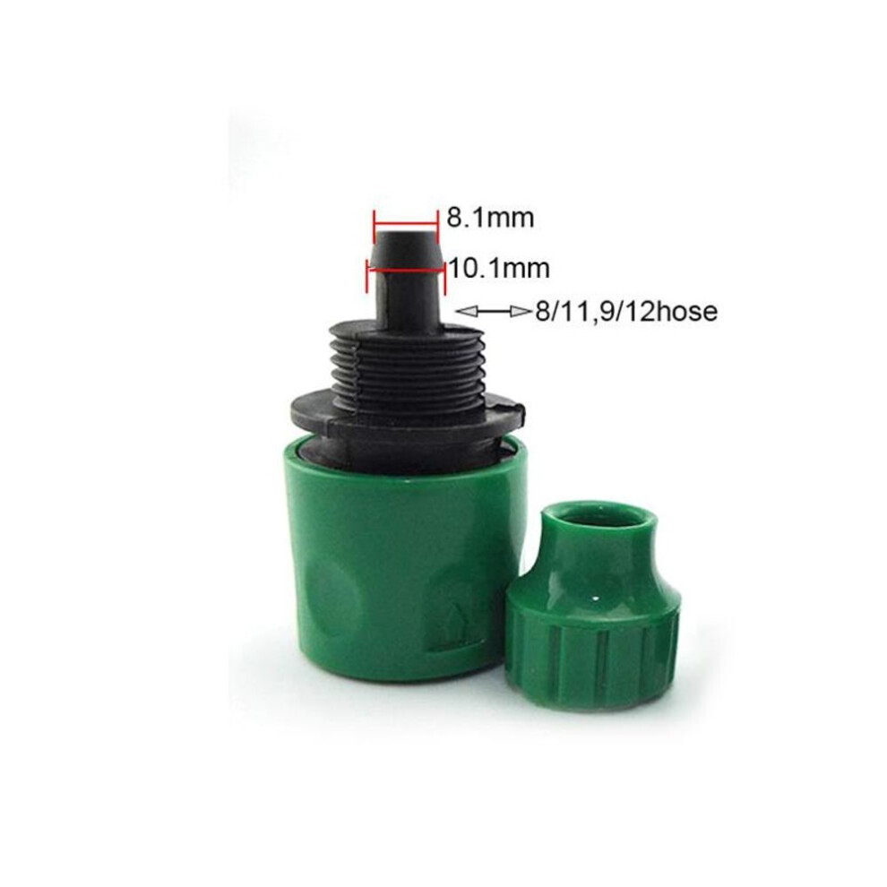 (connect 811) 4/7mm 8/11mm water hose y Valve 4/7 Hose Quick Water tap Connectors Splitter Garden Tools Irrigation Drip Irrigation Coupling