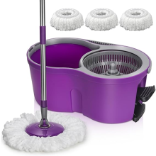 MASTERTOP Spin Mop Set 3 Pads Summer Cleaning
