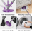 MASTERTOP Spin Mop Set  3 Pads Summer Cleaning 6