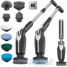 Leebein Spin Scrubber 8 Brush Heads Summer Cleaning