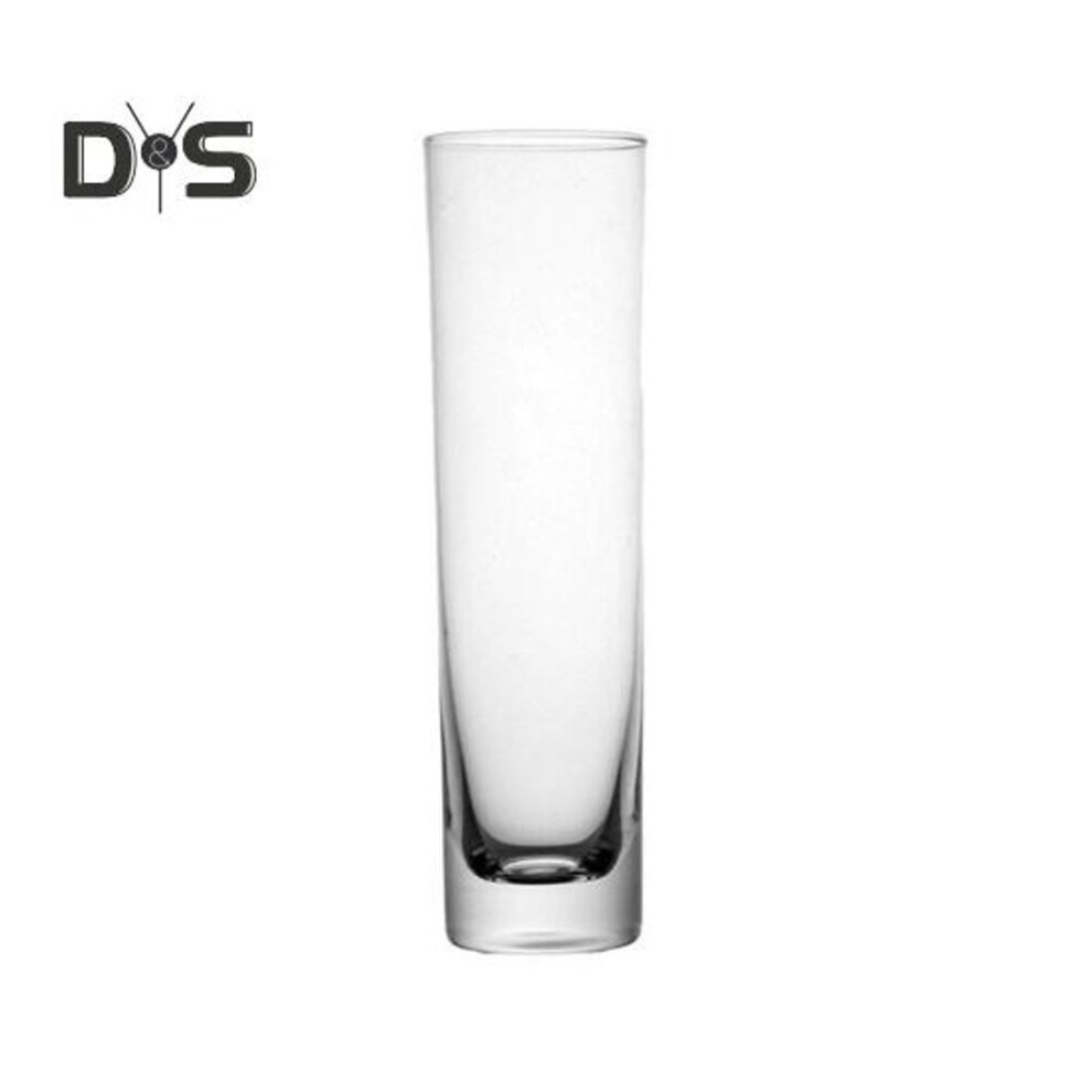 Glass Cylinder Vase Multi-purpose 6.8" Tall Flower Holder For Centerpieces Elegant Candle Display & Home Decor 220ml Thin Neck Vase For Weddings