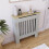 Home Discount (Small) Arlington Radiator Cover Heating Cabinet Grey Oak 5