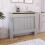 Home Discount (Medium) Arlington Radiator Cover Heating Cabinet Grey Oak 1