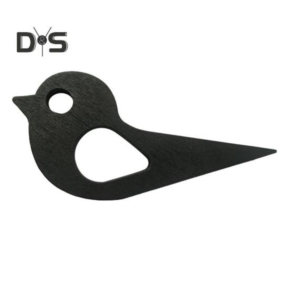 Wood Door Stopper Bird Shaped Wedge Non-slip Door Stop Prevents Slamming Door Stopper Fit For Door Bottom Seam