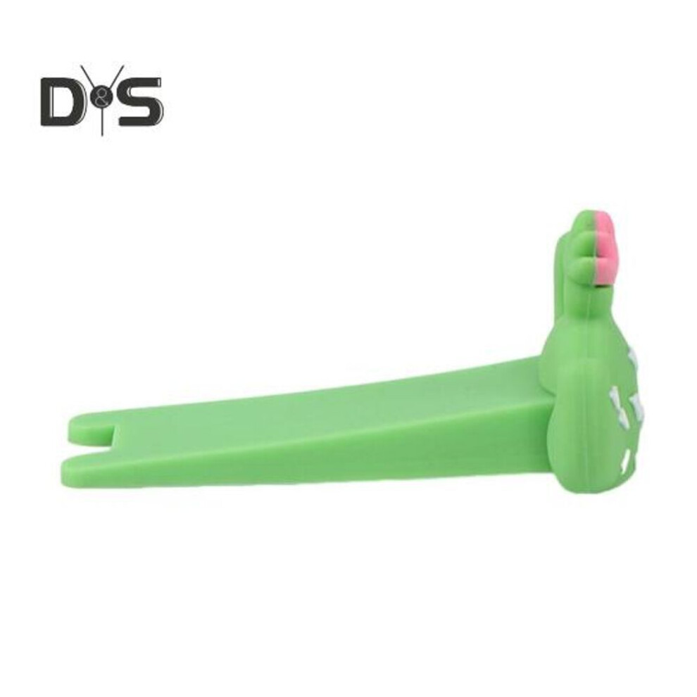 (as the picture, E) Cartoon Animal Silicone Door Stopper Wedge Wall Protector Anti-slip Windproof No Drilling Anti-collision Carpet Tile Concrete Wooden Floor Doorstop