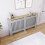 Home Discount (Large) Arlington Radiator Cover Heating Cabinet Grey Oak 5