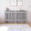 Home Discount (Large) Arlington Radiator Cover Heating Cabinet Grey Oak 9