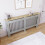 Home Discount (Extra Large) Arlington Radiator Cover Heating Cabinet Grey Oak 5