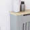 Home Discount (Extra Large) Arlington Radiator Cover Heating Cabinet Grey Oak 3