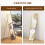 Homcom HOMCOM Rectangular Full Length Mirror for Bedroom, 40 x 160 cm, Gold Tone 5