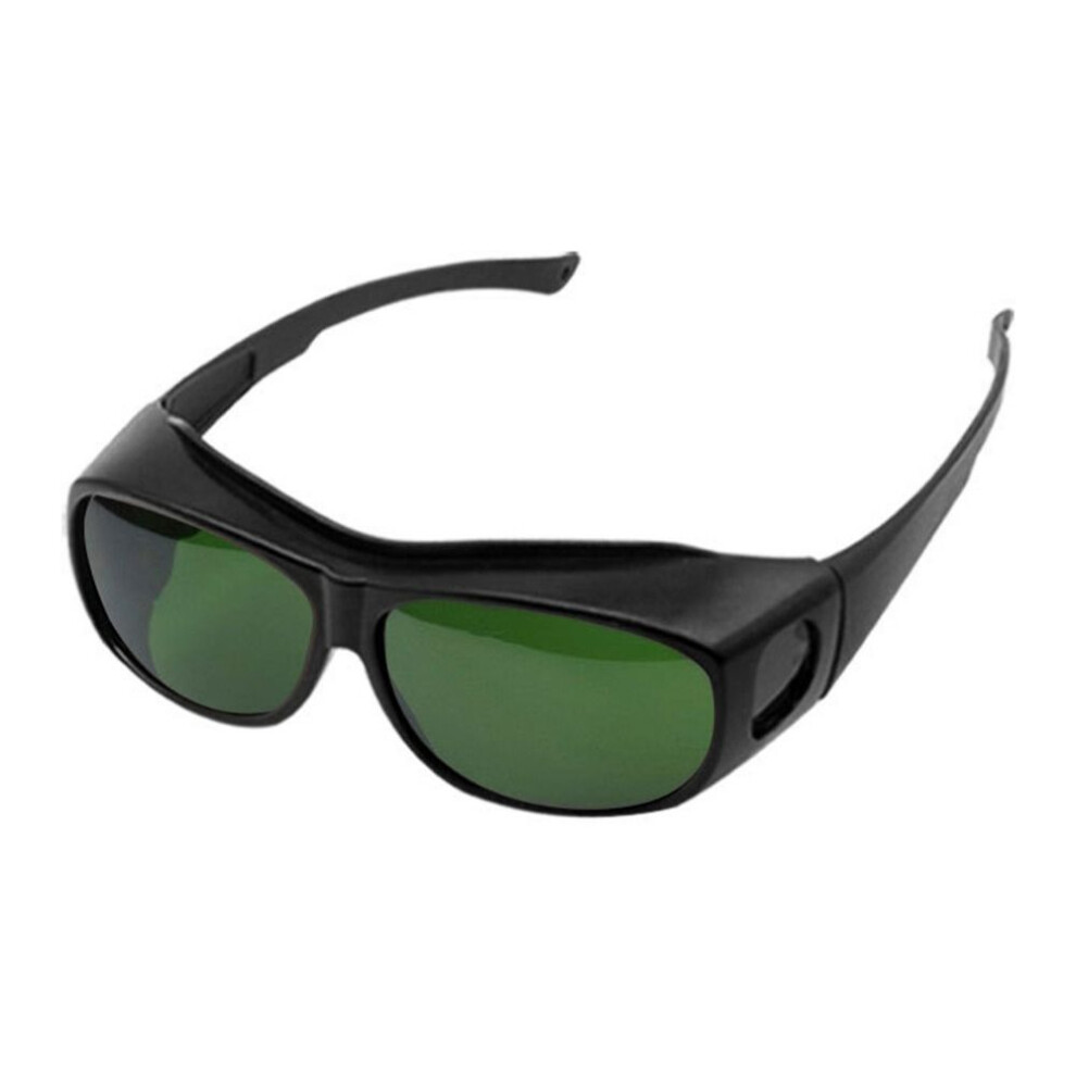 (5) Laser Protection Welding Goggles Dark Green Lens Eyes Protector Durable Welder Glasses