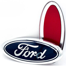 (1pcs * Navy) Ford Focus Mk3 Rear Badge Emblem(2011-2014), Fits Cmax 2011-2014, 14.5cm x 5.8cm