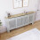 Home Discount (Adjustable) Arlington Radiator Cover Heating Cabinet Grey Oak 5