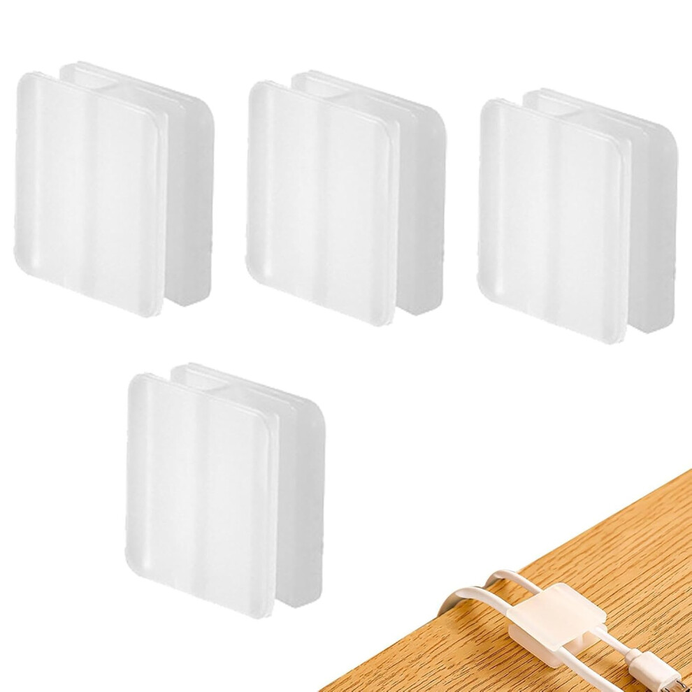 Cable Clamp Holder - Multipurpose Cable Organiser Clips, Cable Management Wire Cable Holder for Headphone Cable, Audio , Data