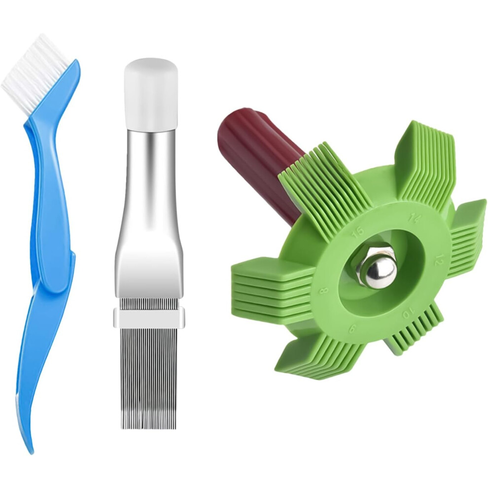 Air Conditioning Coil Comb, Condenser Slats Cleaning Comb, Evaporator Cabinet Cleaning Brush, Household Accessories for , Home, Bedroom, Workshop &