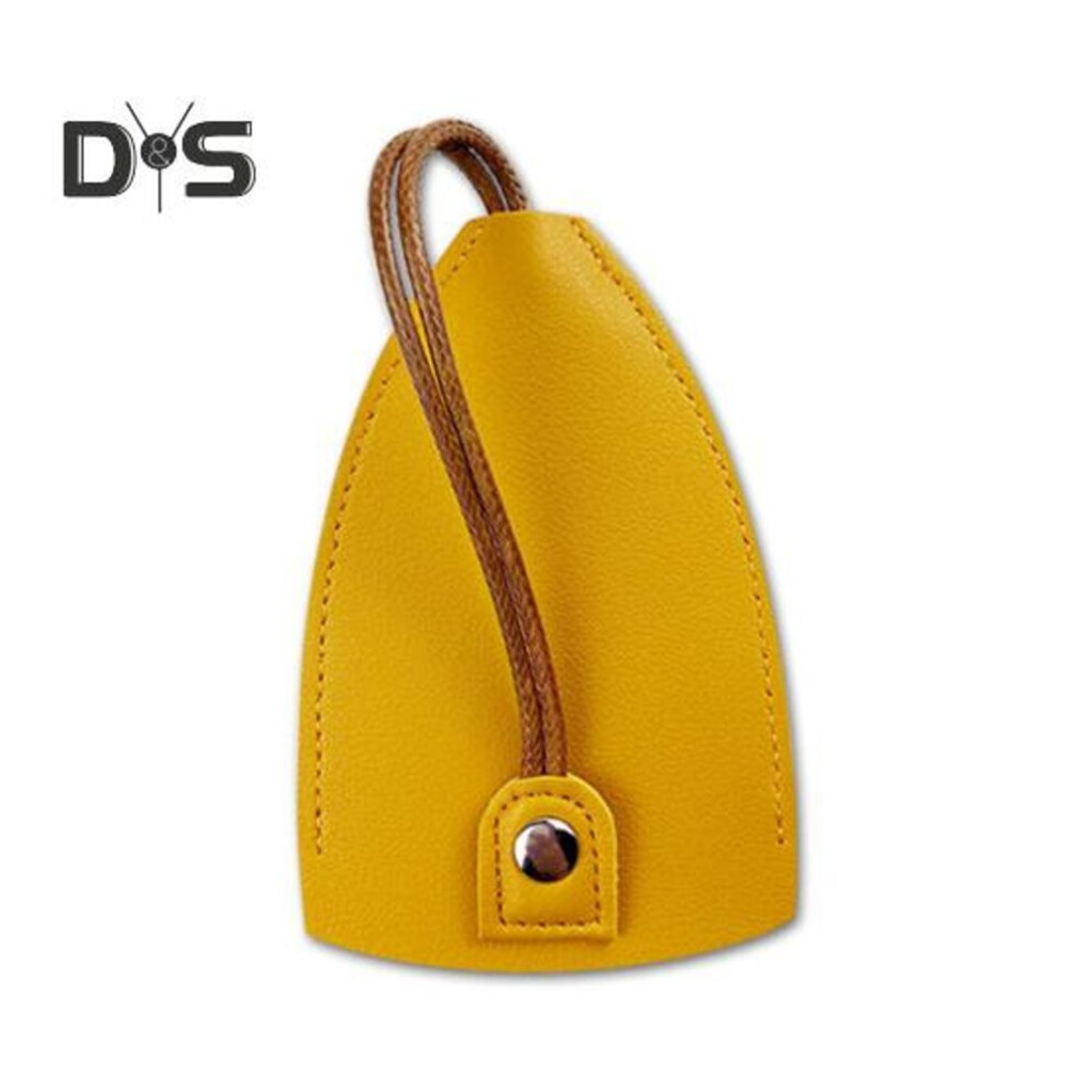 (Other) Pull-out Car Key Bag Drawstring Portable Large Capacity Faux Leather Waterproof Handmade Key Storage Case Protector Cover Pouch