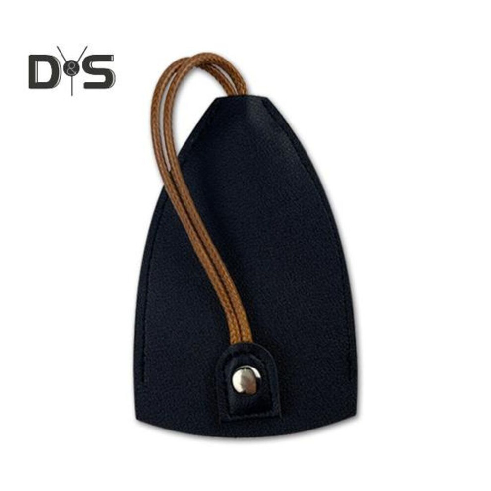 (Other) Pull-out Car Key Bag Drawstring Portable Large Capacity Faux Leather Waterproof Handmade Key Storage Case Protector Cover Pouch