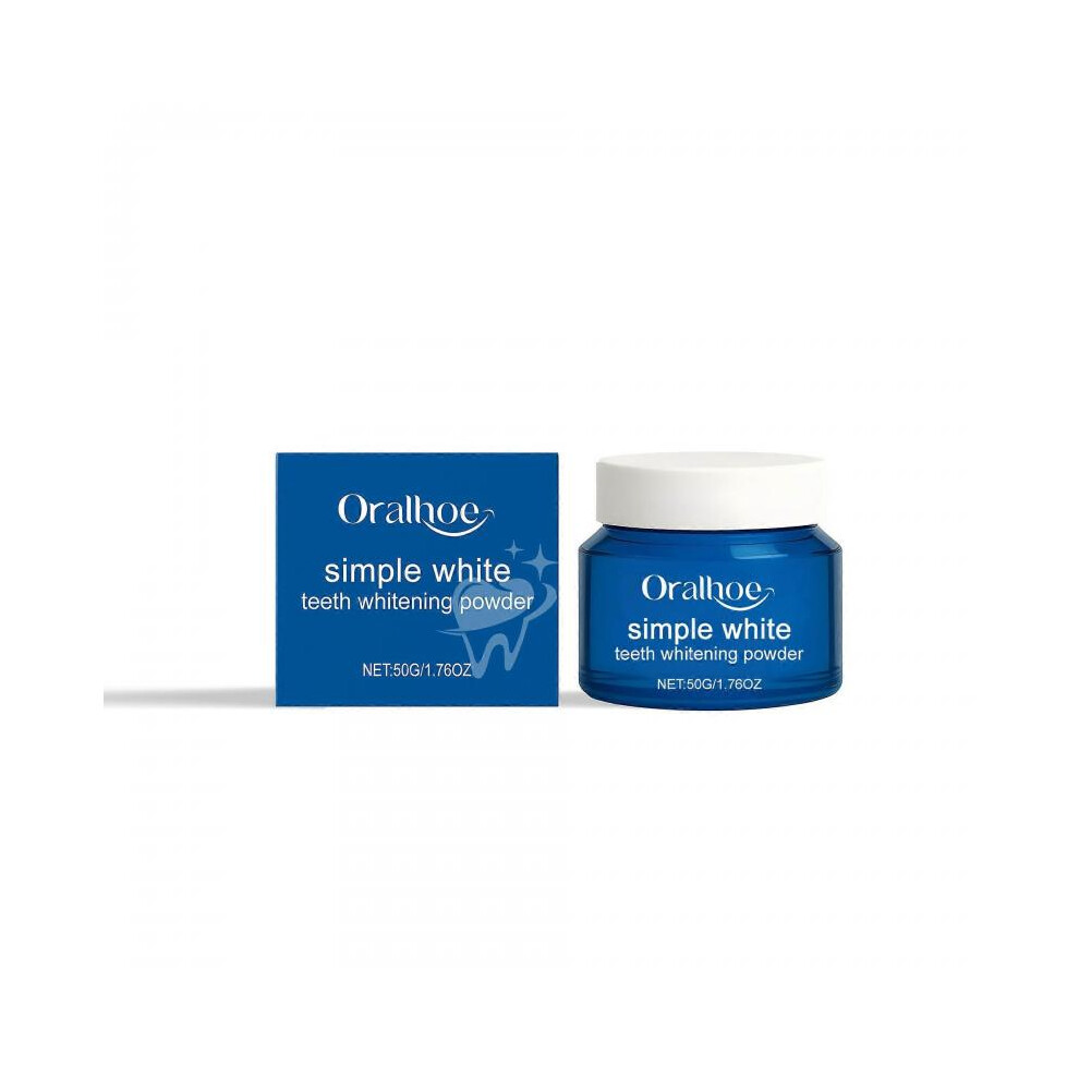 (2Pcs) Teeth Whitening Powder - Enamel Safe, Tooth Whitening Powder for a Bright Smile, Toothpaste Powder Removes Stains, Fresh Breath