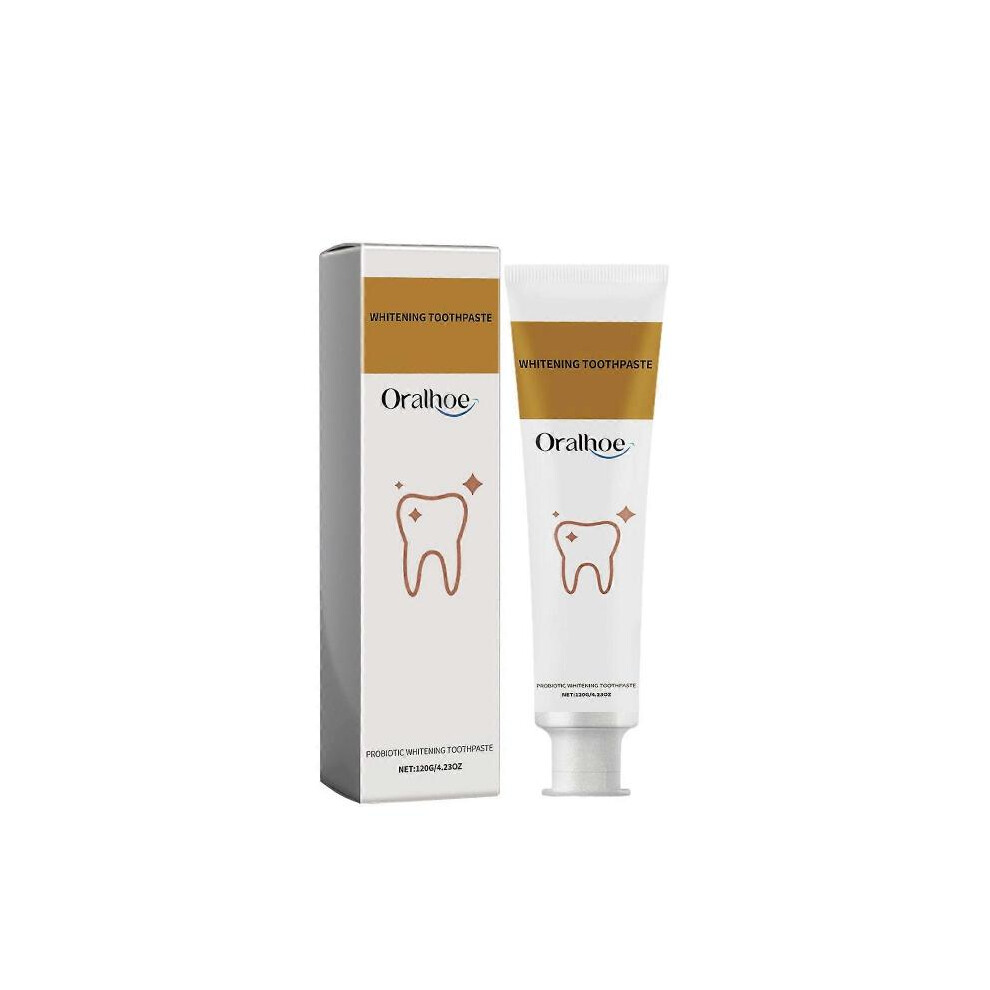 (3PCS) Professional Ultra Whitening Toothpaste - Sensitive Teeth Whitening Toothpaste with Sodium Fluoride & Hydrogen Peroxide, Vegan