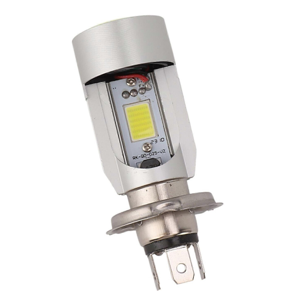 (As Show, One Size) Motorcycle Head Bulb With Ring Integrated Near Far Headlamp Bulb For Motorbike Scoo Light 6909775559840
