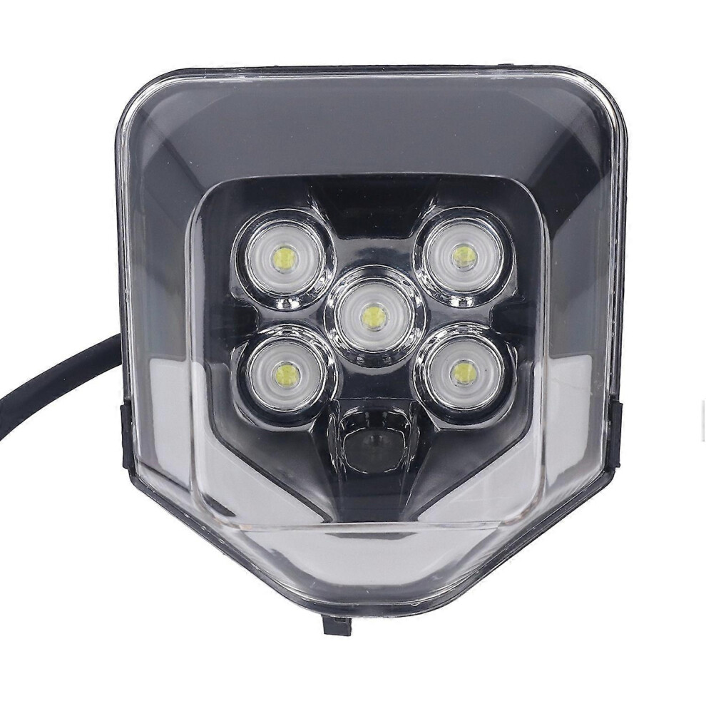 (As Show, One Size) Motorcycle Led Headlight 35W High Brightness Waterproof Replacement For Husqvarna Te Fc Tc 6909775551509