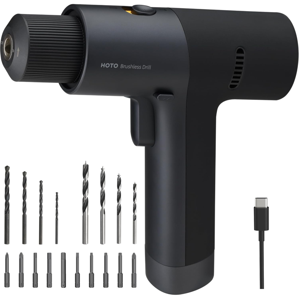 HOTO 12V Cordless Drill Summer DIY Power Tool