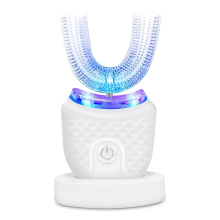 U Shaped Type Toothbrush 360 Degrees Ultrasonic Children Whitening Silicone