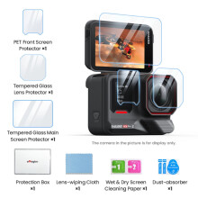 (1 Set) Tempered Film Lens Screen HD Tempered Glass Protector for Insta 360 Ace Pro 2