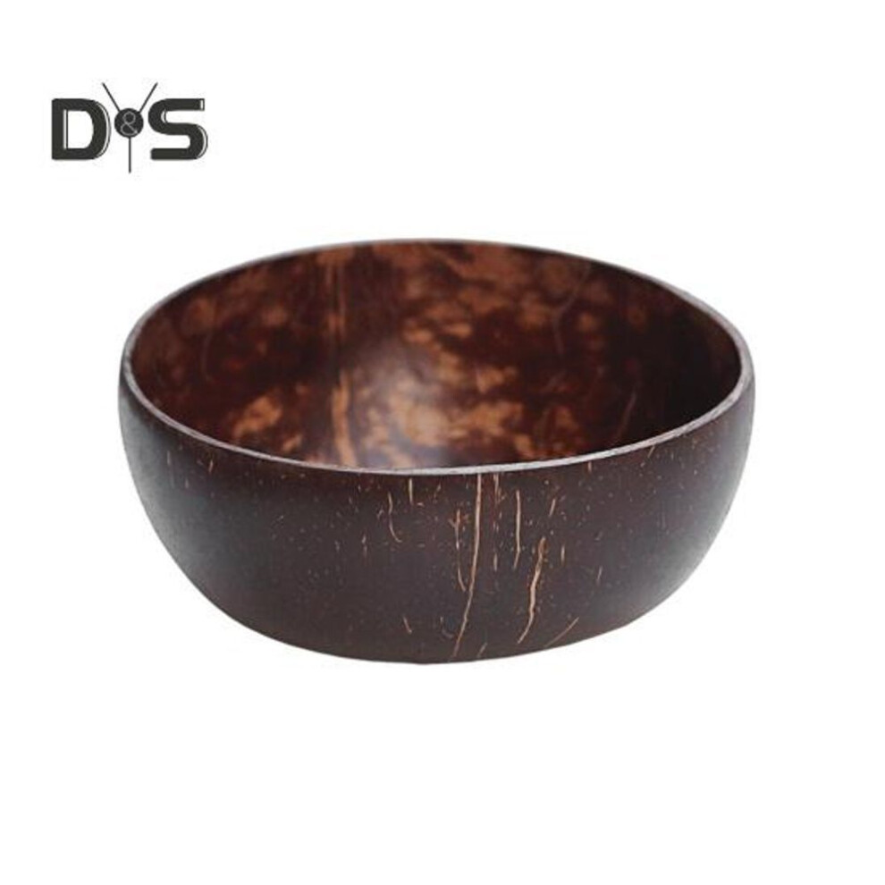 (as the picture, A) Coconut Wood Bowl Vegan Gift From Natural Coconut Shells Smoothie Acai Buddha Bowls Rustic Serving Bowls Easy To Clean Artisanal Coconut Dishes For