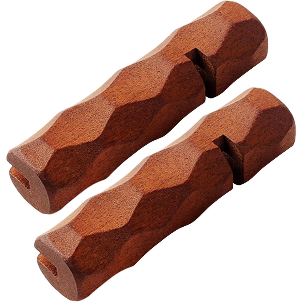 Pot Handle Covers Heat Resistant | Kitchenware Wooden Grip Holder,Hot Skillet Handle Covers for Barbecue, Wooden Pot Grip Heat-resistant Sleeve