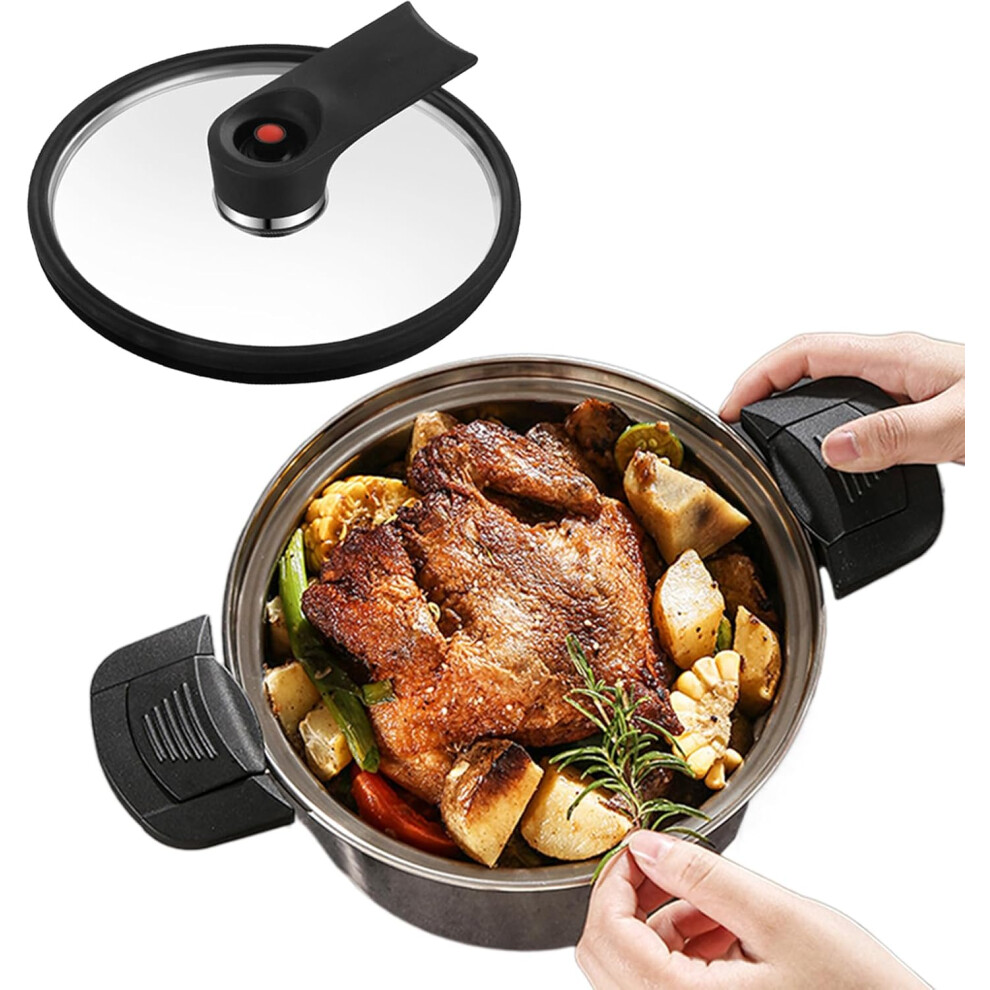 Cooker Pressure Cooker, Stainless Steel Pressure Cooker with Quick Cooking Results, Ergonomic Cookware for Efficient Cooking at Family Celebrations