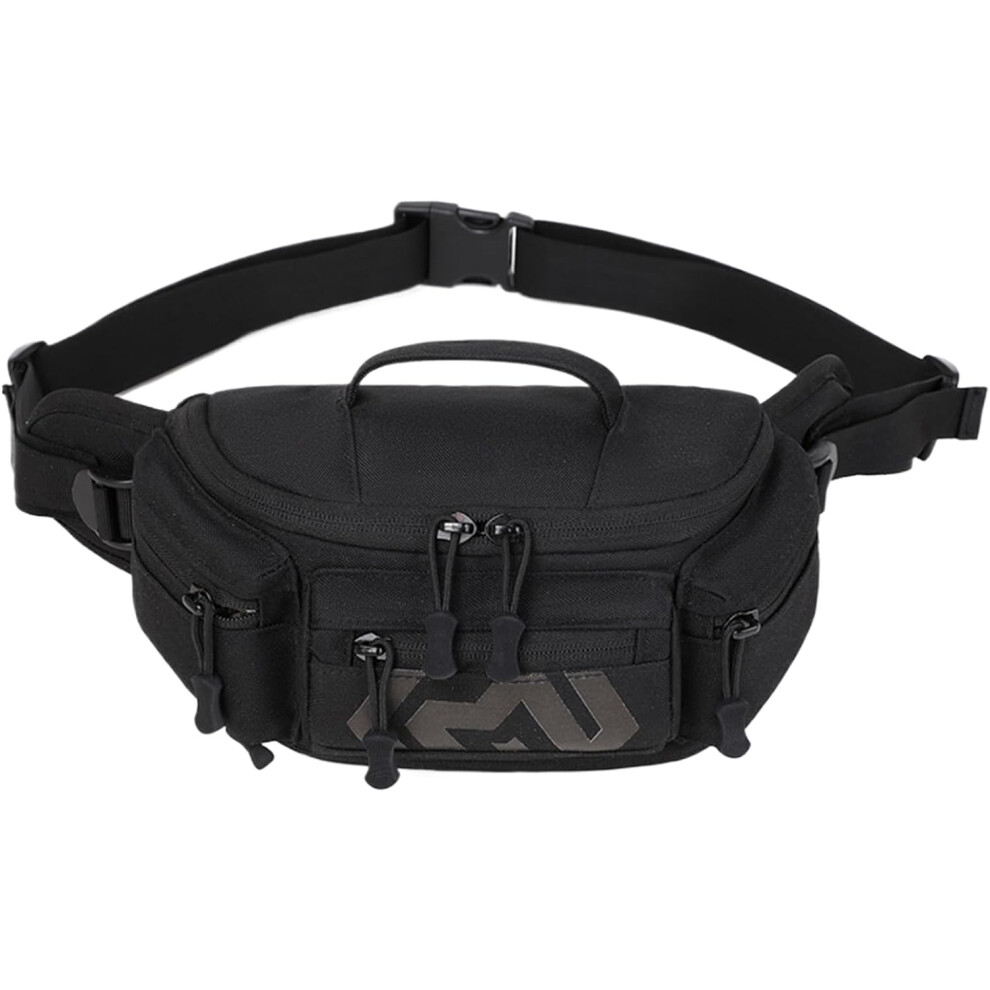 (Black) Fanny Pack for Running,Large Capacity Waist Bag | Fashionable Waterproof Waist Pack for Outdoors, Running Phone Pouch Waist Pack