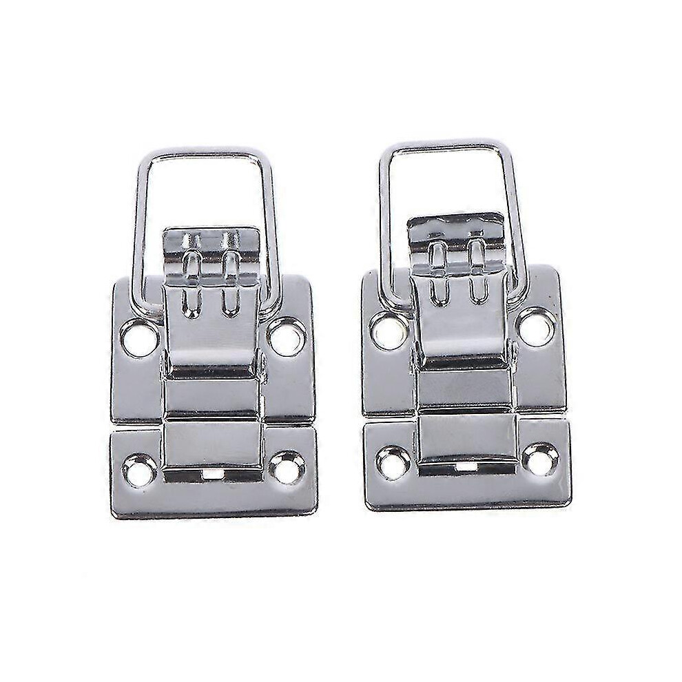2Pcs Stainless Steel Chrome Toggle Latch For Chest Box Case Suitcase Tool Clasp Hfmqv-In Stock 5004229912255