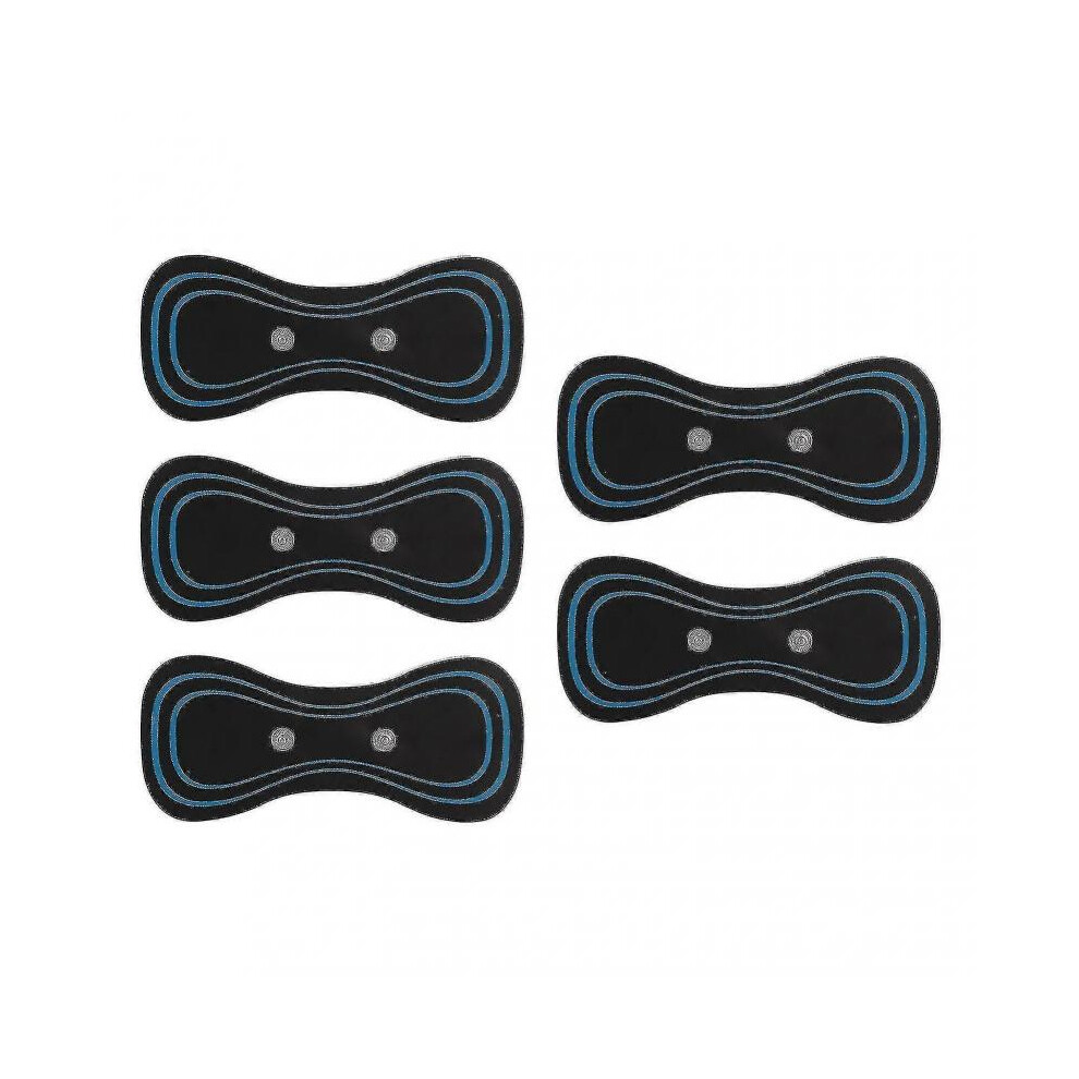 5pcs Cervical Massage Pad Mini Portable Electric Massager Patch for Neck Shoulder Spondylosis-In Stock