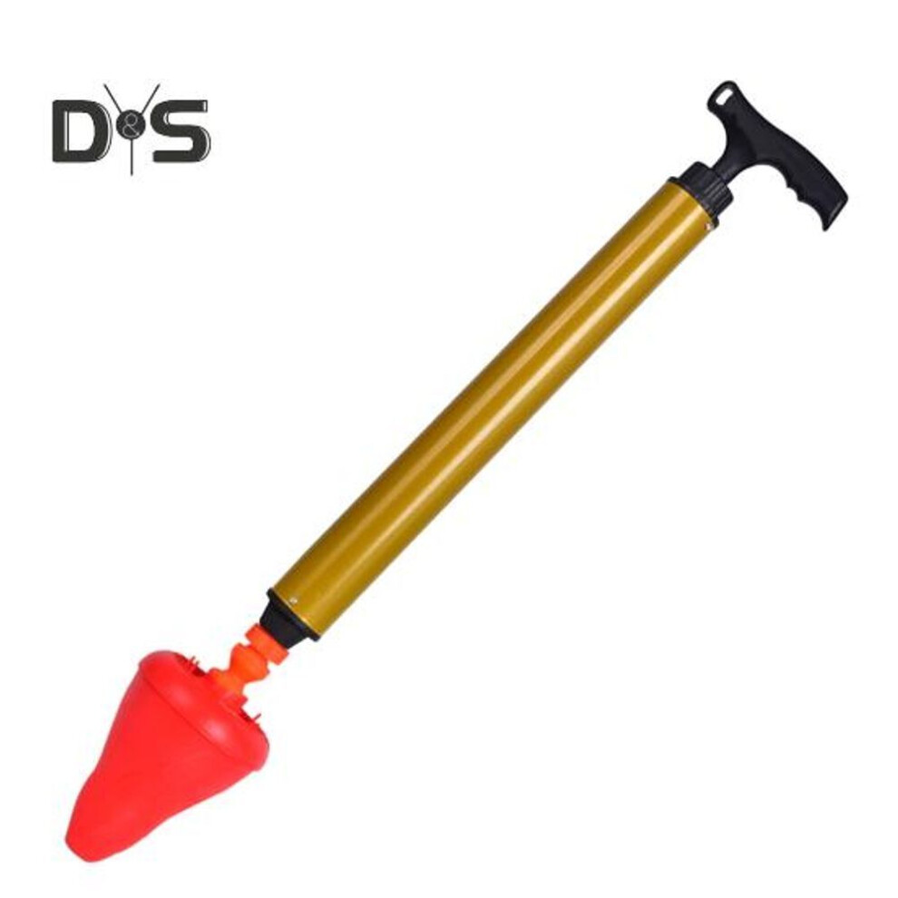 Toilet Unclogger Plunger High-pressure Sprayer Technology Reusable Unblock Toilet Bathtub Shower Drain Clog Unclogging Tool