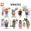 8PCS One Piece Minifigure Building Blocks Fits Lego 1