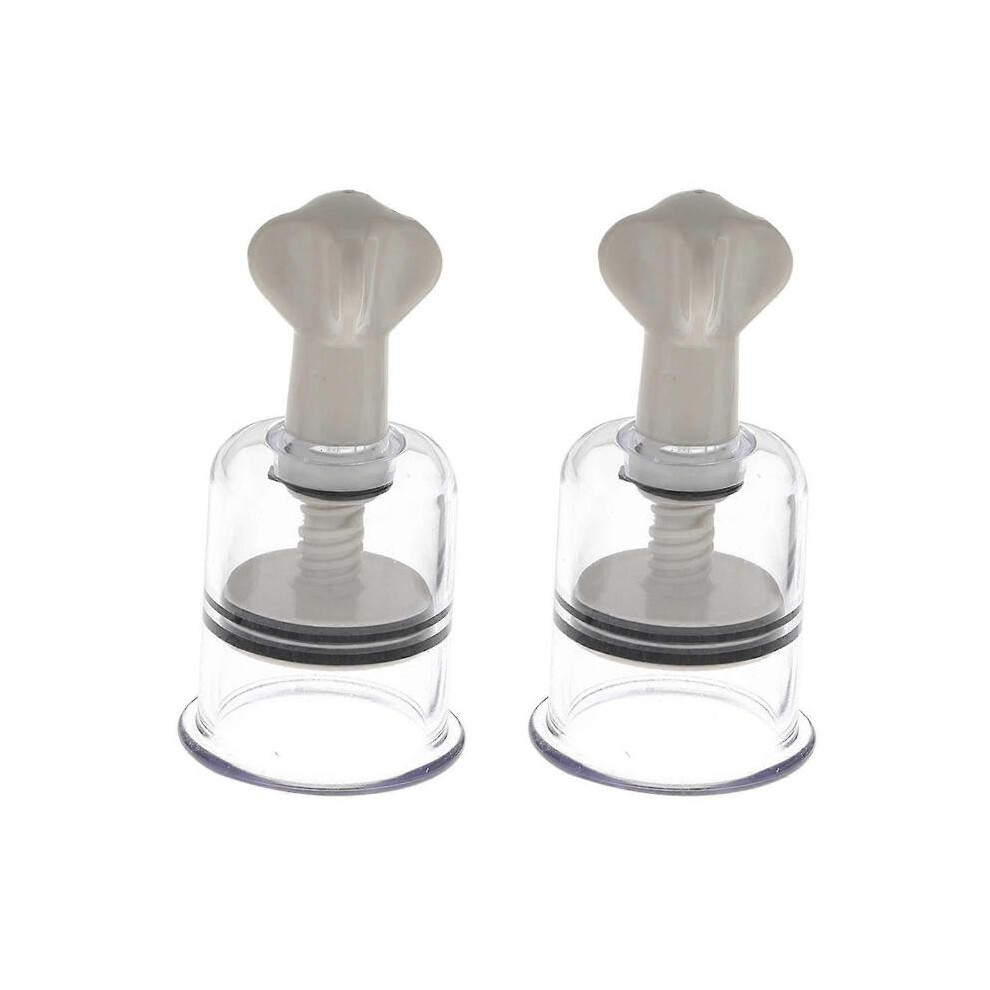 (XXL) 2PCS Vacuum Cupping Therapy Set Natural Nipple Enlargement & Enhancer - Firmer, Perkier, Larger Nipples