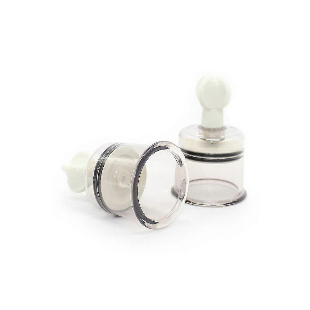 (XL) 2PCS Vacuum Cupping Therapy Set Natural Nipple Enlargement & Enhancer - Firmer, Perkier, Larger Nipples