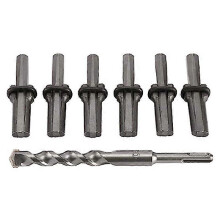 (As show, One size) Stone Splitter Hand Tool Kit Stone Splitter with Drill Bit Tools compatible with Splitting Granite Rock Concret