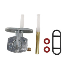 (As show, One size) Fuel Petcock Valve Assembly compatible with PW80 XT125 XT250 XT350 TW200 TTR90 E