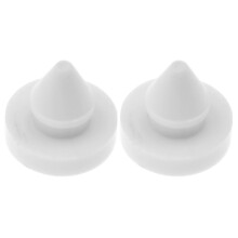 (As show, One size) 2pcs Brake Clutch Pedal Stopper Button Pad compatible with Honda Acura Civic Fit CR-V 46505-SA5-000